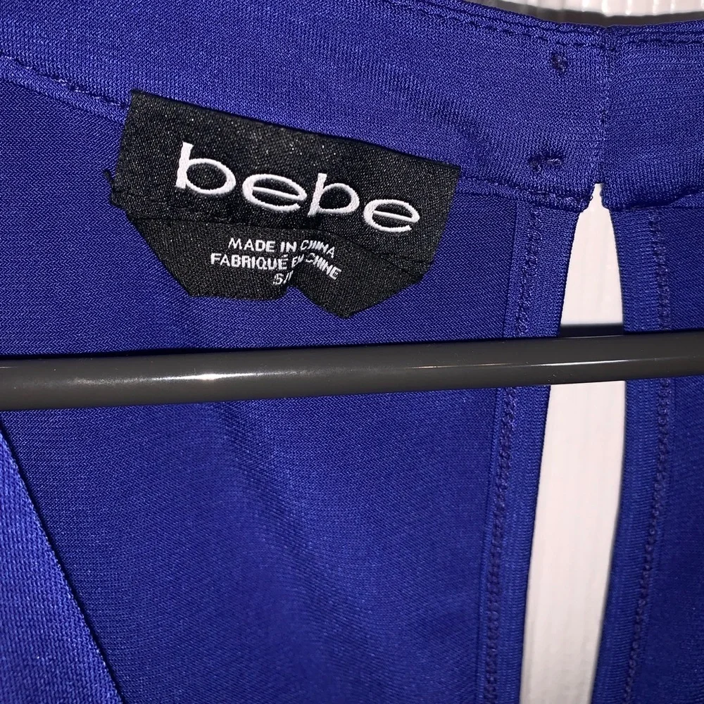 Bebe Romper Shorts Tie Front Sz S